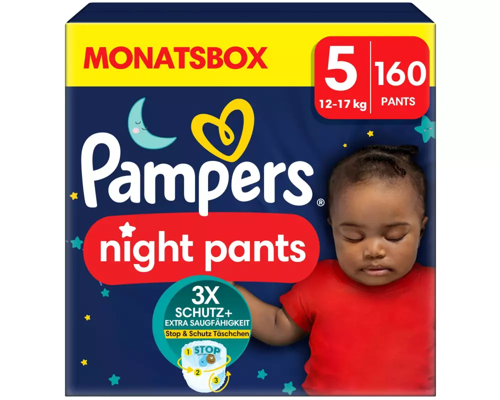 Pampers Nachtwindeln Baby Dry Night Pants Grösse 5