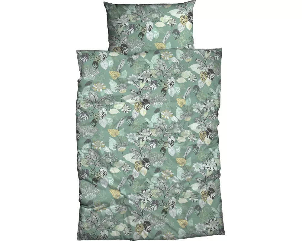 Nobilium Kopfkissenbezug Monica 65 x 100 cm, Grün