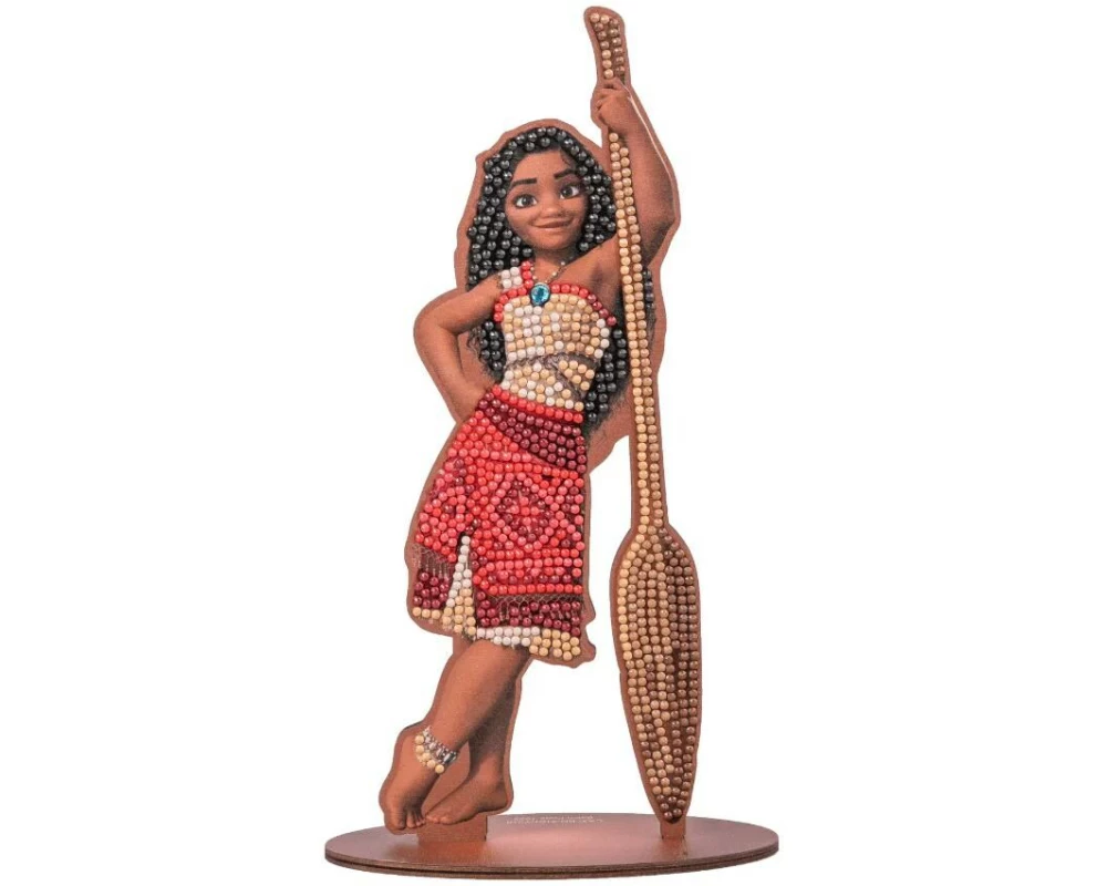 CRAFT Buddy Bastelset Moana Crystal Art XL Buddy