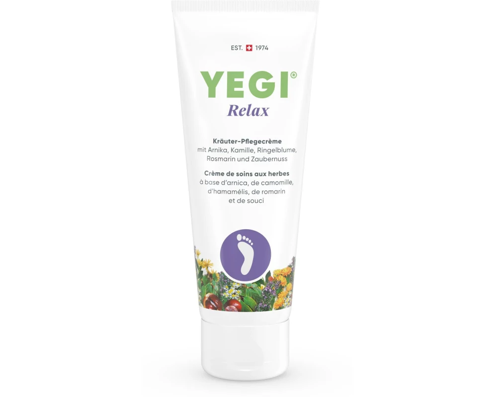 Yegi Fusscrème Relax Kräuter 75 ml