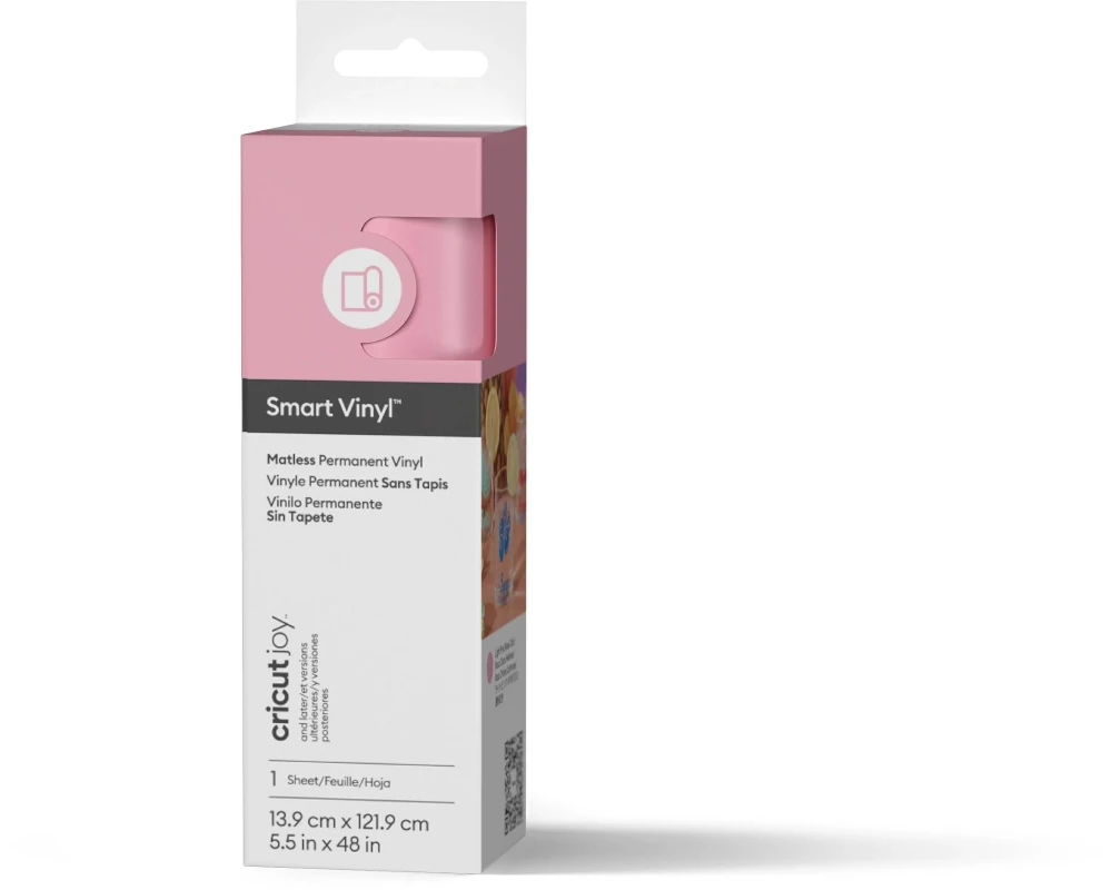 Cricut Vinylfolie Joy Permanent 13.9 x 121.9 cm, Rosa
