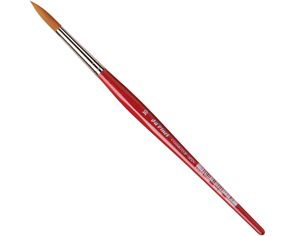 DA VINCI Rundpinsel Cosmotop Spin VA-5580_10 Grösse 10, Synthetik