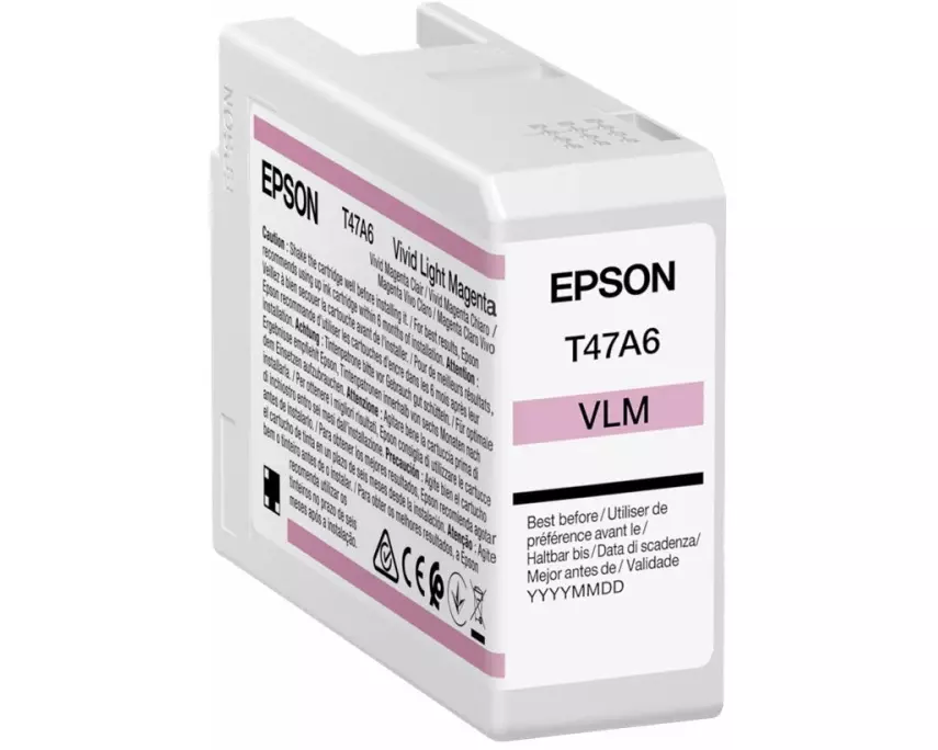EPSON Singlepack Vivid Light Magenta T47A6 UltraChrome Pro 10 ink 50ml