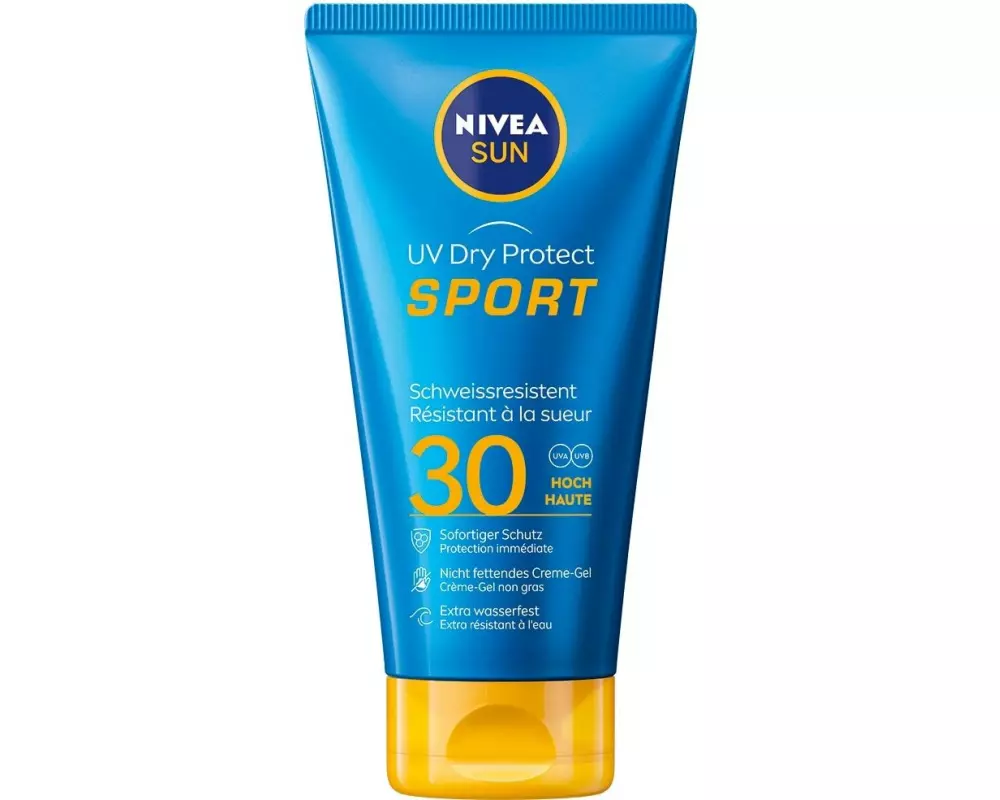 NIVEA SUN Sonnencreme UV Dry Protect Sport Tube LSF 30 175 ml