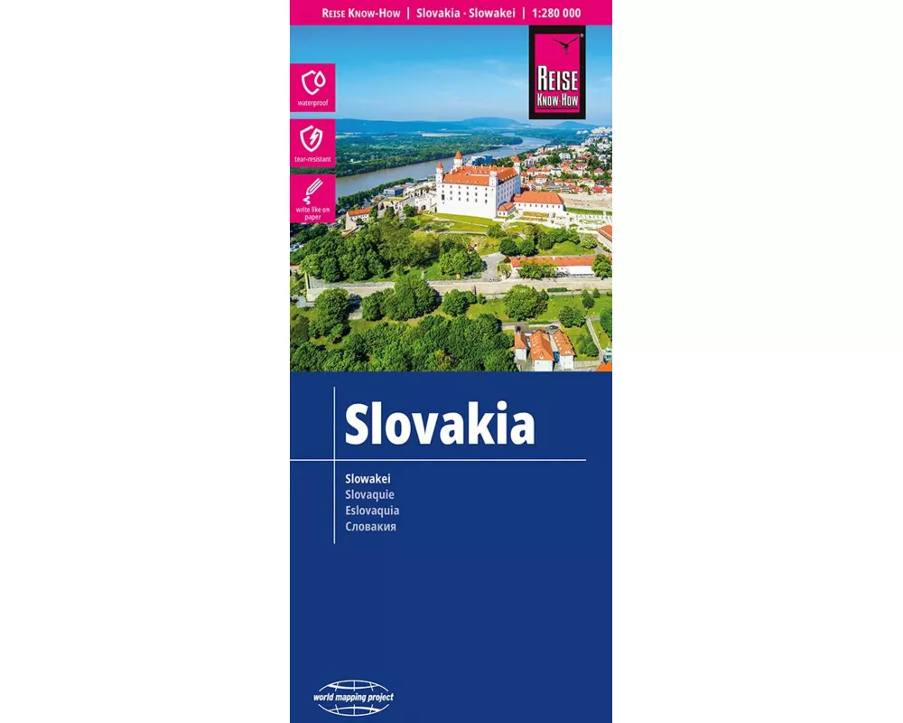 Reise Know-How Landkarte Slowakei / Slovakia (1:280.000)