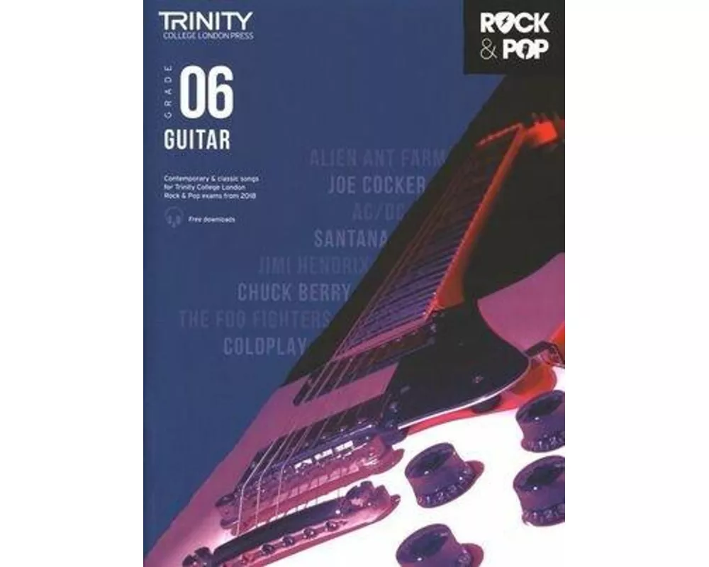 Trinity College London Rock & Pop 2018 Guitar Grade 6