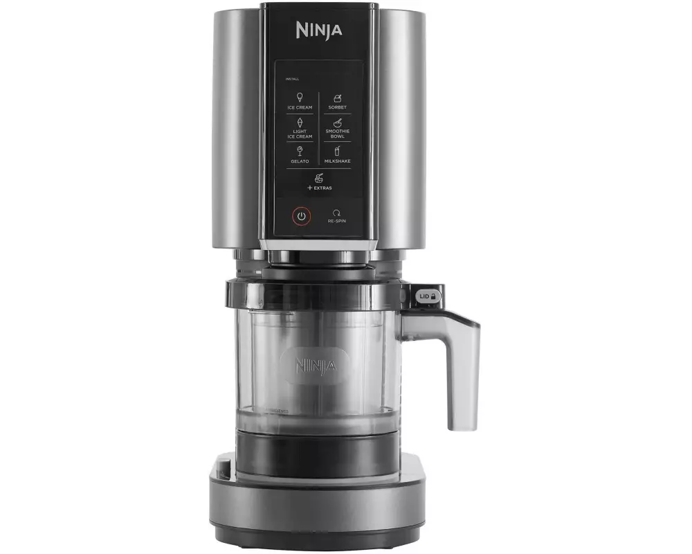 Ninja Creami Eismaschine NC302CH 0.473 l, Schwarz/Grau