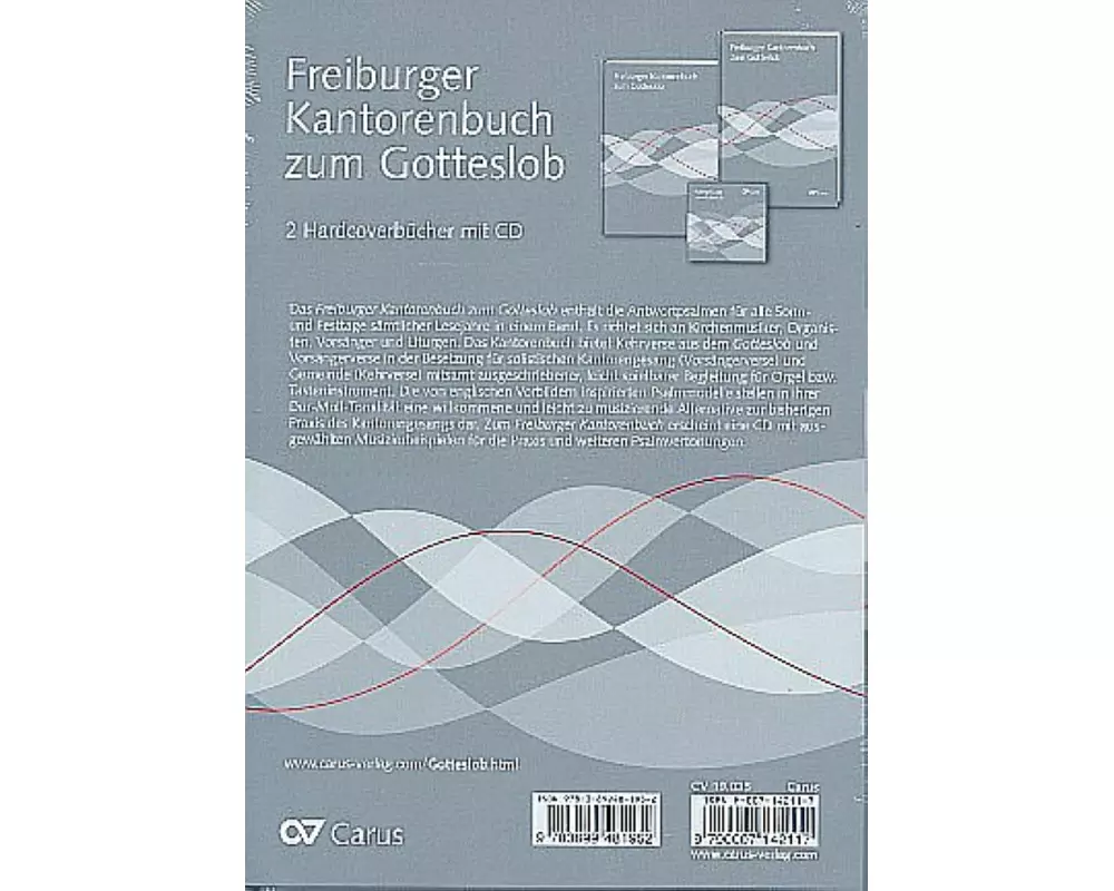 Freiburger Kantorenbuch zum Gotteslob (Paket)