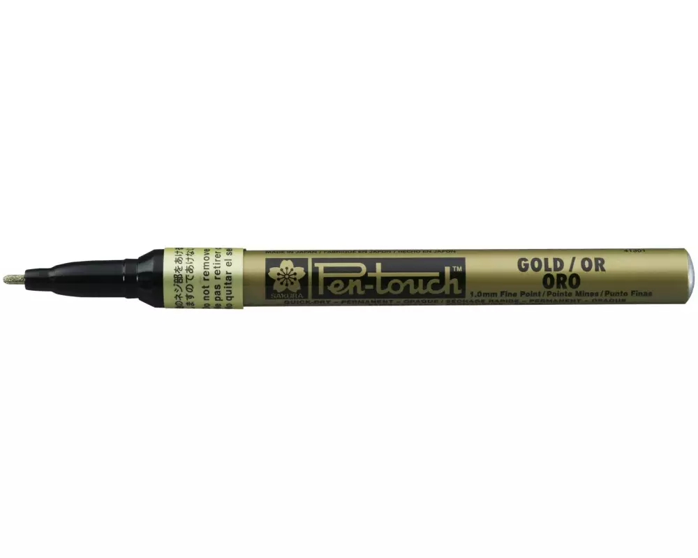 Sakura Lackmarker Pen-Touch 1.0 mm, F, Gold