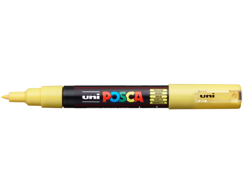 UNI-BALL Posca Marker 0.7mm PC-1M YELLOW gelb