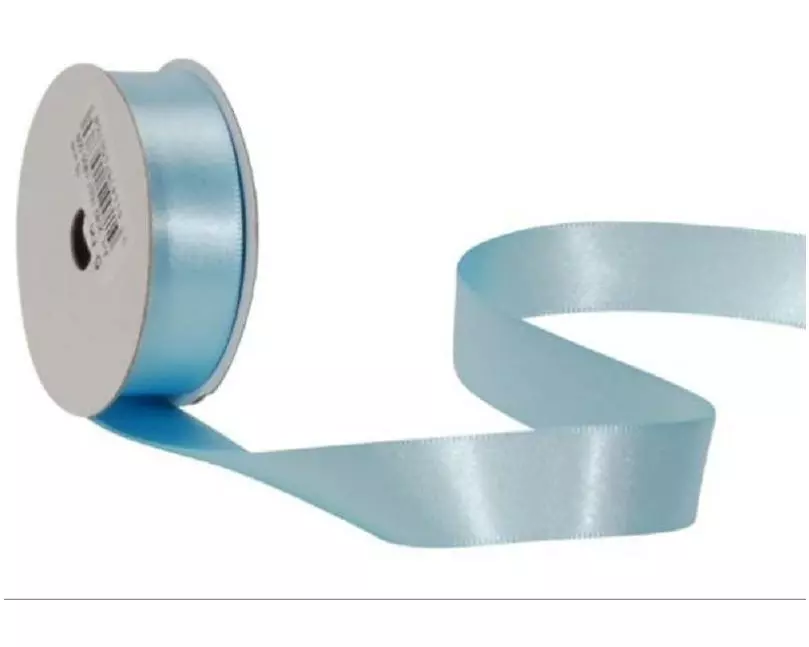 Spyk Satinband 16 mm x 5 m, Hellblau