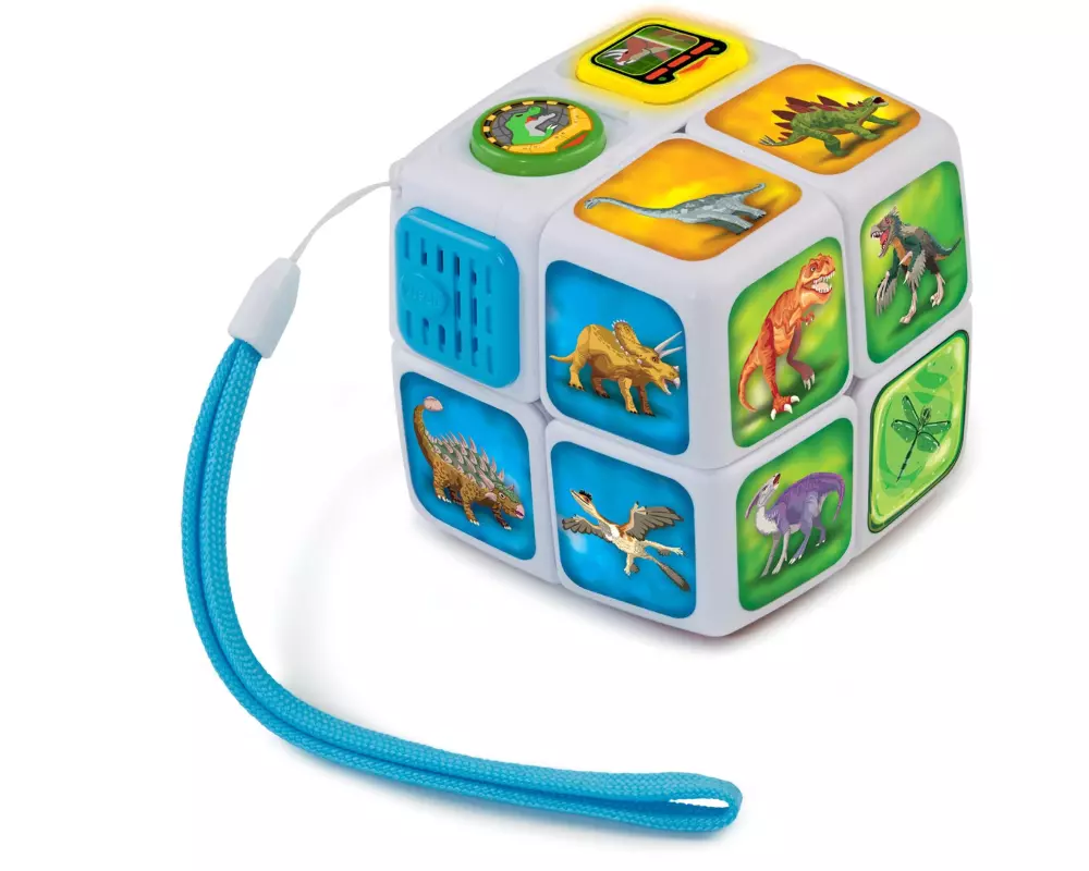 Vtech Beschäftigungsspielzeug Cube Aventures – Dinos -FR-