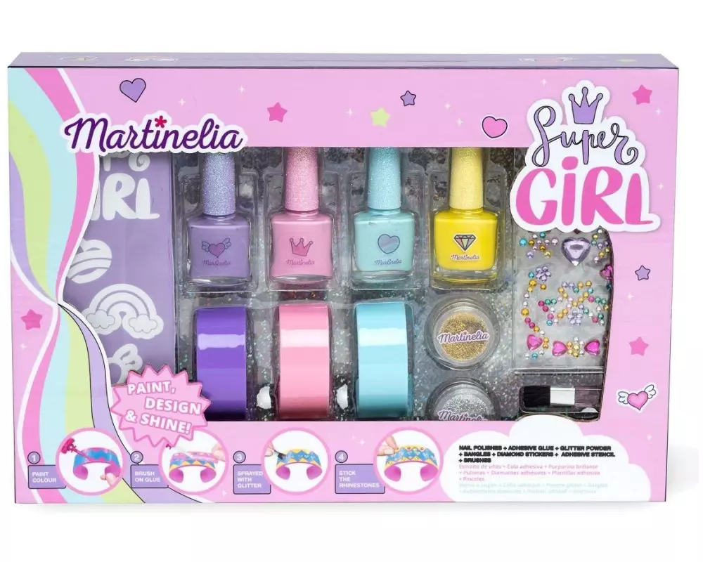 Martinelia Beauty Super Girl Nails & Bracelets Set