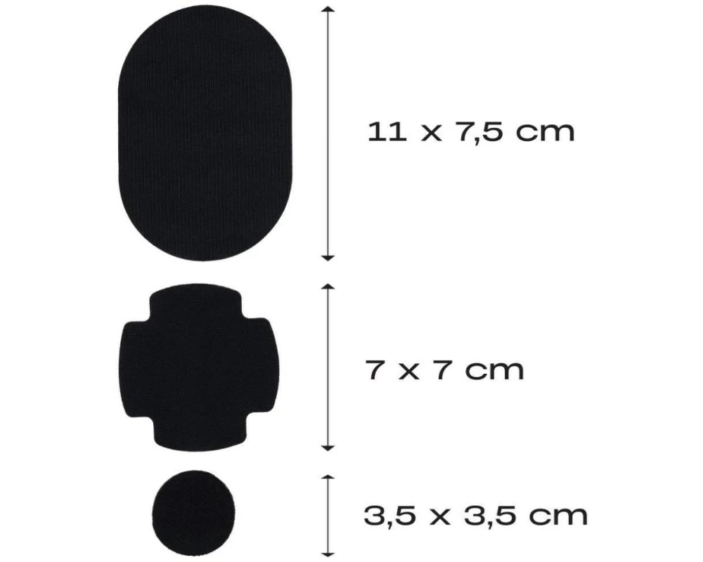 Prym Prym Rub-on Patch REPAIR KIT Schwarz