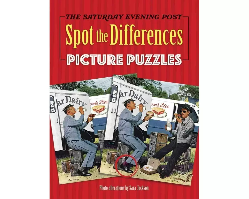 The Saturday Evening Post Spot the Differences Picture Puzzles