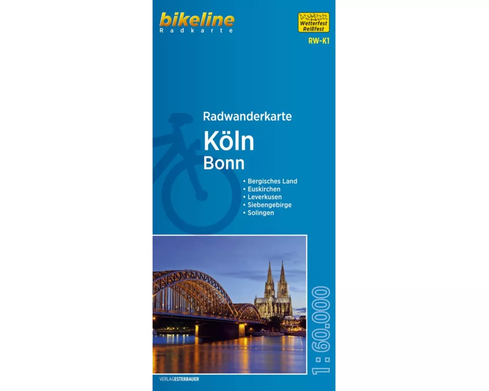 Radwanderkarte Kln Bonn RW-K1
