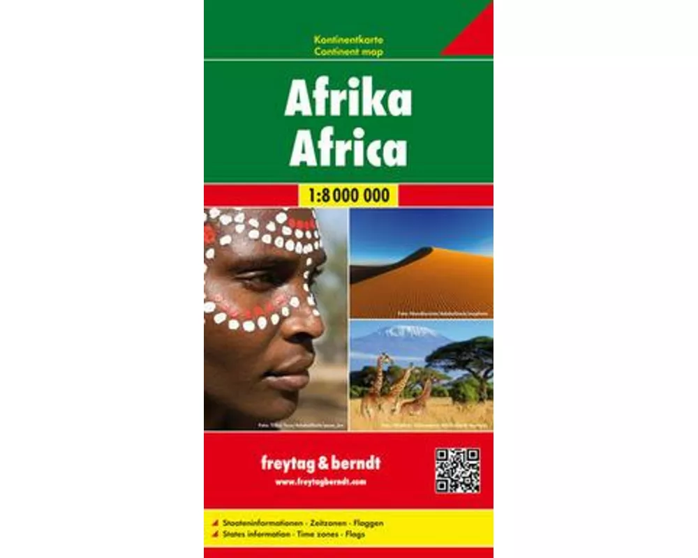 freytag & berndt Straßenkarte Afrika 1:9 Mio