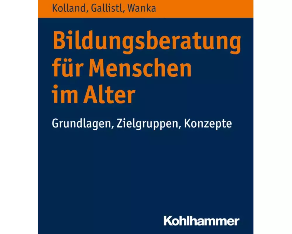 Bildungsberatung für Menschen im Alter