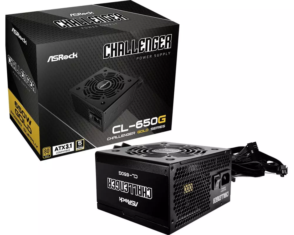 ASRock Netzteil Challenger CL-650G 650 W