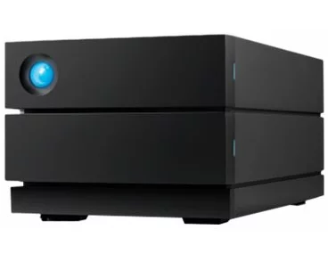 LaCie 2big RAID 8TB USB-C 3.5inch hot swappable IronWolf Pro drives 7.2rpm 5 year data recovery included