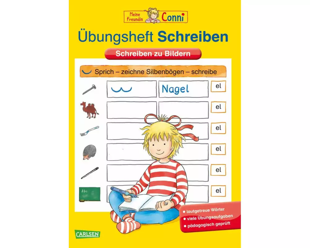 Conni Gelbe Reihe (Beschäftigungsbuch): Übungsheft Schreiben