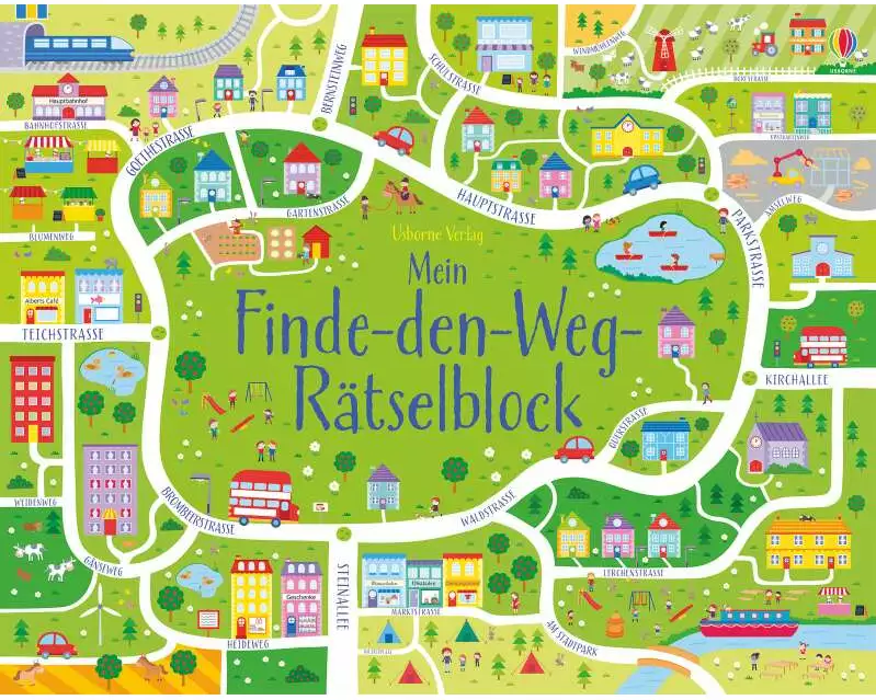 Mein Finde-den-Weg-Rätselblock