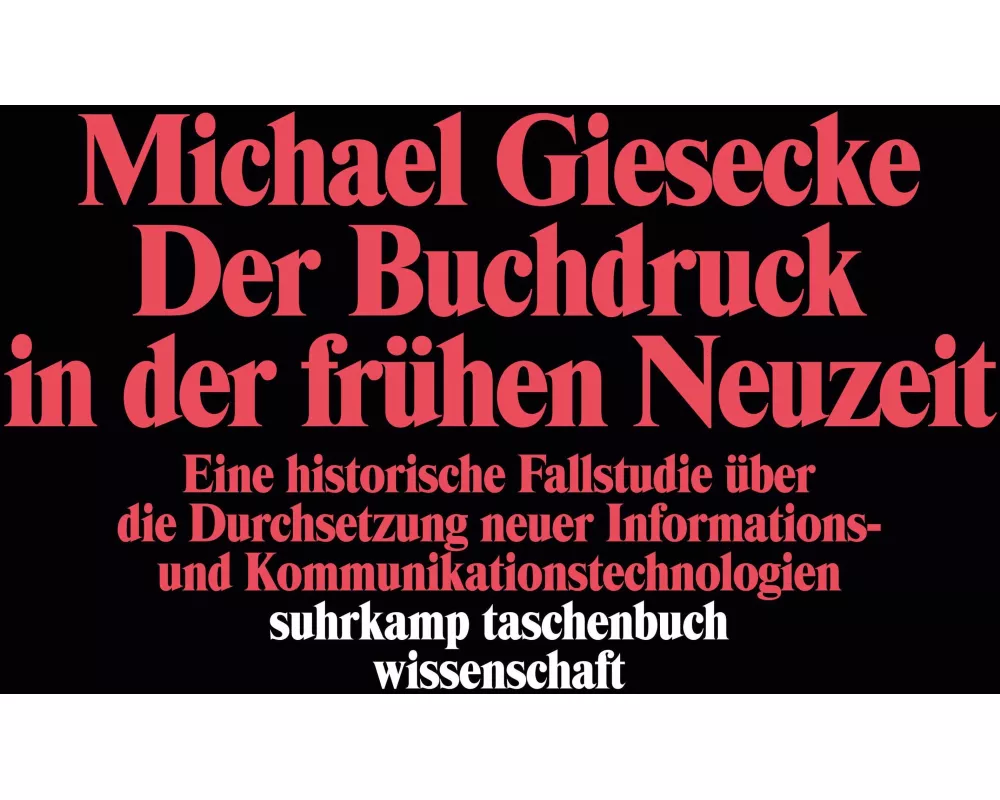 Der Buchdruck in der frühen Neuzeit