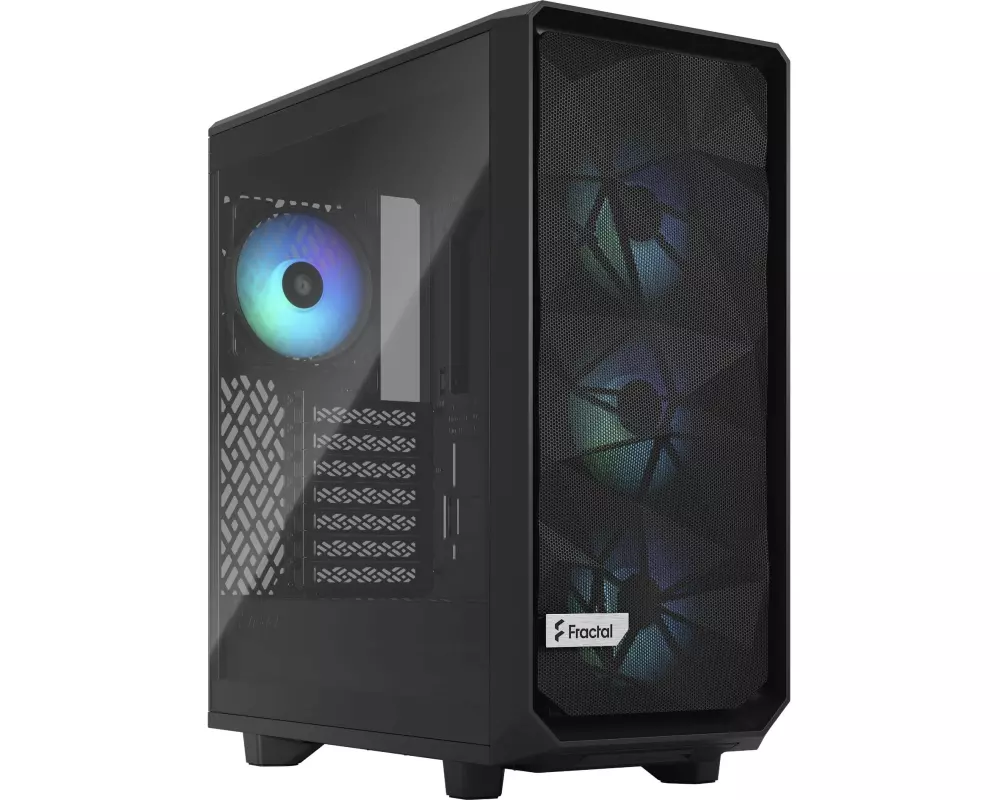 Fractal Design PC-Gehäuse Meshify 2 Compact RGB Schwarz