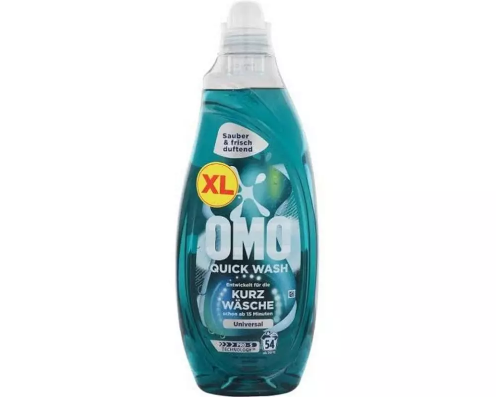 Omo Flüssigwaschmittel Quick Wash Universal 2.16 l