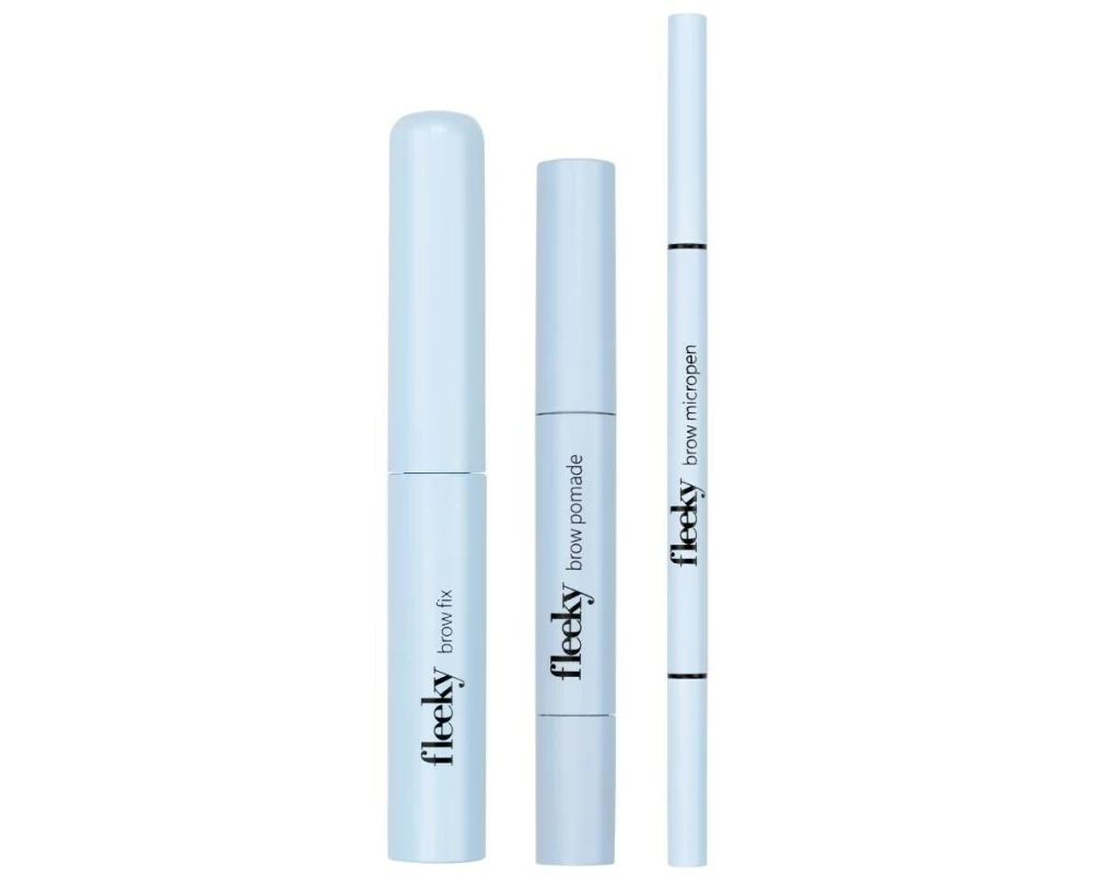 fleeky Brow Set Hellbraun