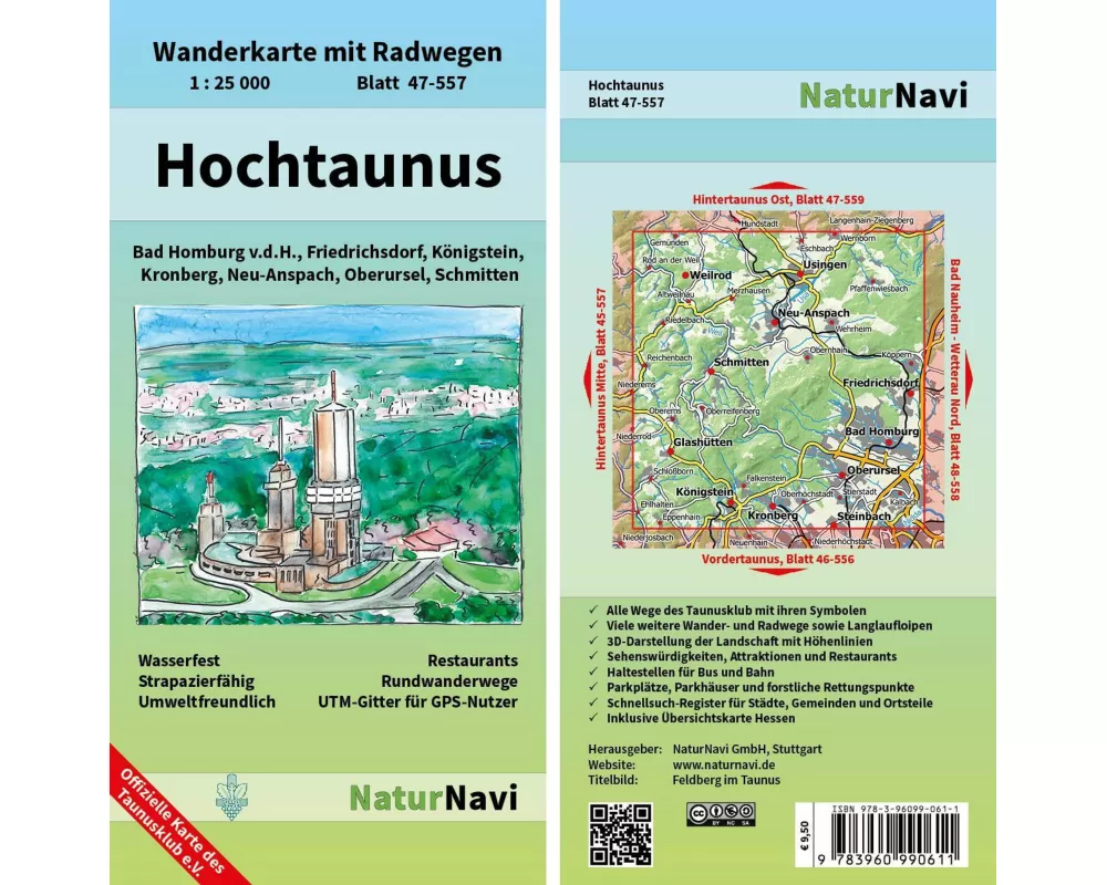 Hochtaunus 1 : 25 000, Blatt 47-557