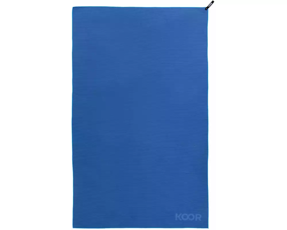 KOOR Badetuch Silva Onda Blu L 80 x 130 cm