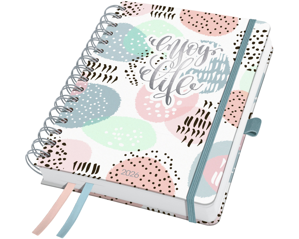 Jolie Wochenagenda Inspire, Rose Inspiration 2026, Mehrfarbig