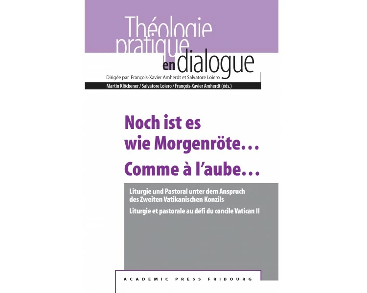 Noch ist es wie Morgenröte... Comme à l'aube