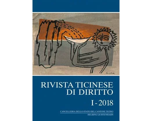 Rivista ticinese di diritto I-2018