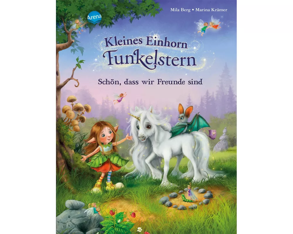 Kleines Einhorn Funkelstern (1). Schön, dass wir Freunde sind