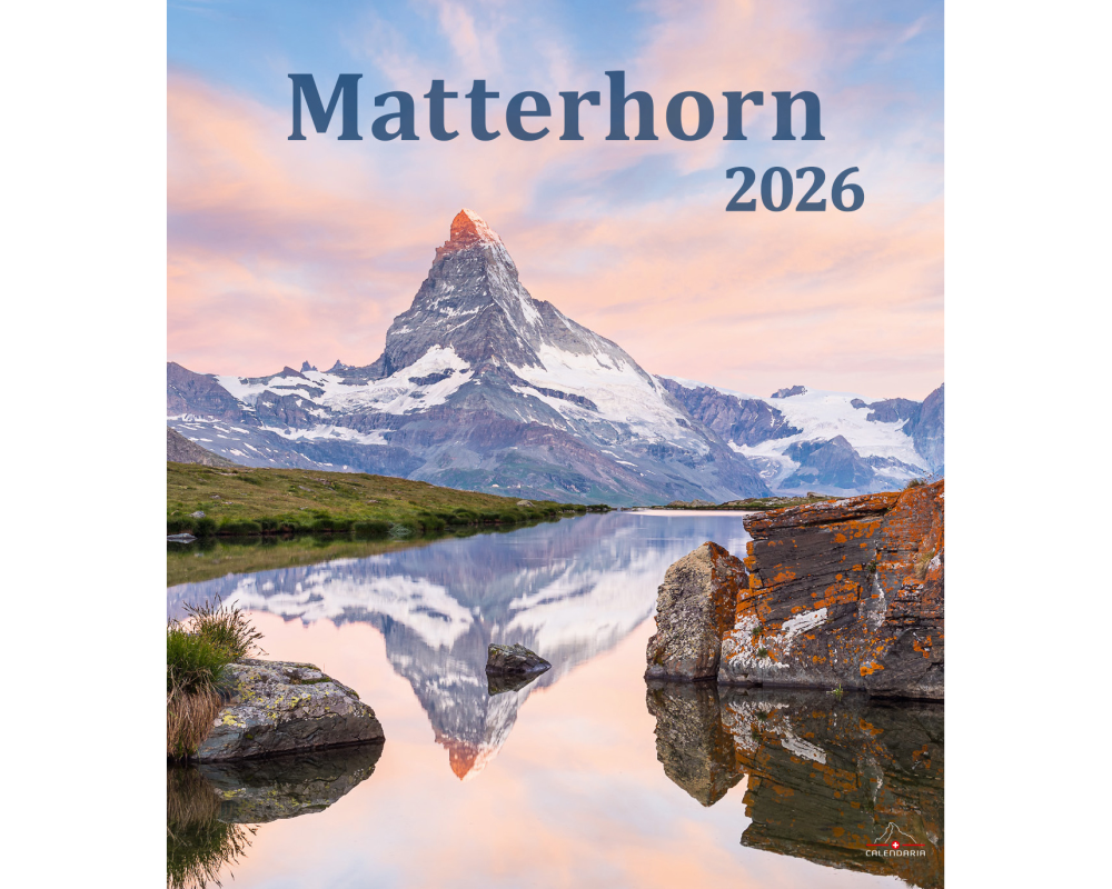 CALENDARIA Bildkalender 2026 9783036205335 Matterhorn ML 21x24cm