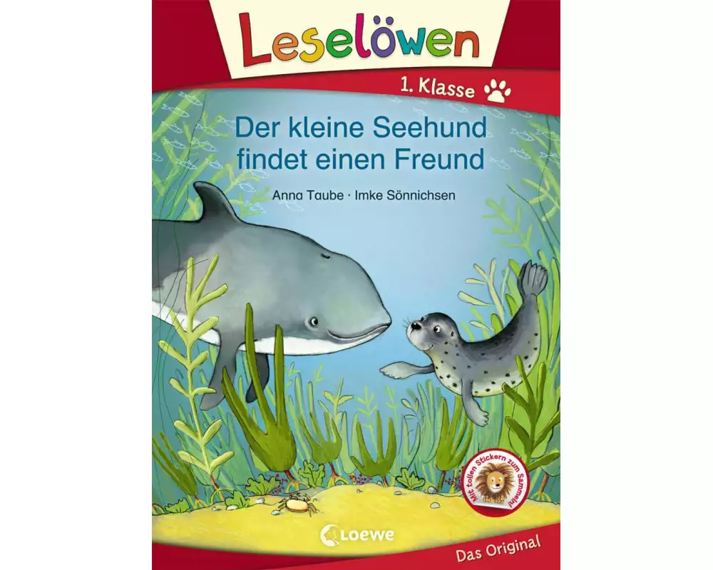 Leselöwen 1. Klasse - Der kleine Seehund findet einen Freund