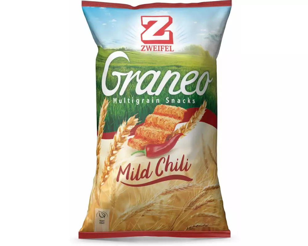 Zweifel Chips Graneo Multigrain Snacks Mild Chili 100 g