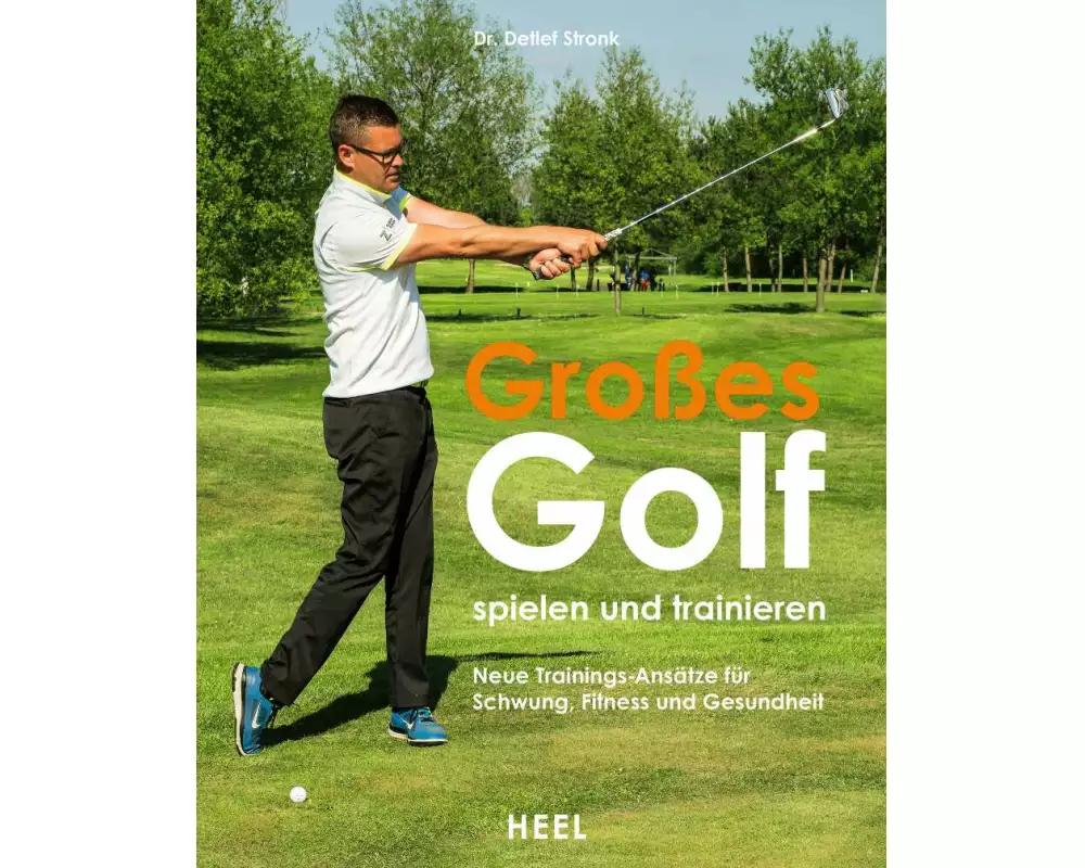 Großes Golf spielen und trainieren