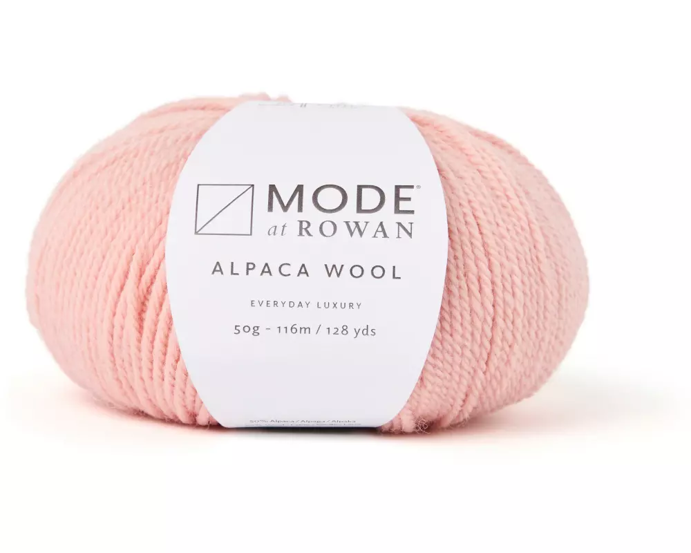 Mode at Rowan Wolle Alpaca Wool 50 g, 116 m, Rosa