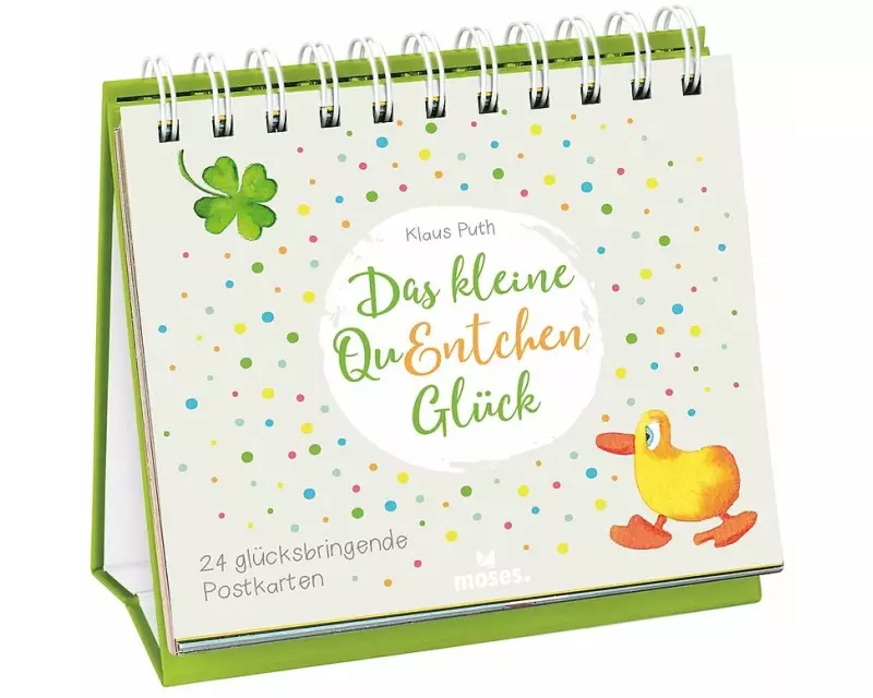 Das kleine QuEntchen Glück - 24 glücksbringende Postkarten