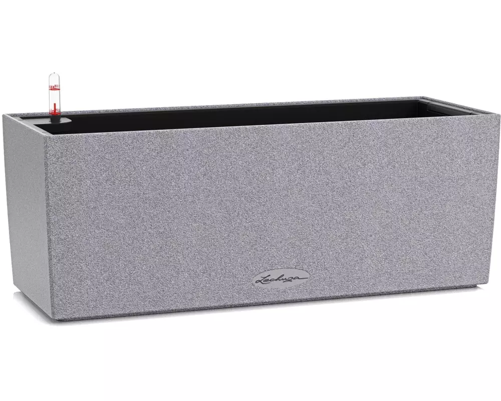 Lechuza Blumentopf BALCONERA Stone 50 Hellgrau