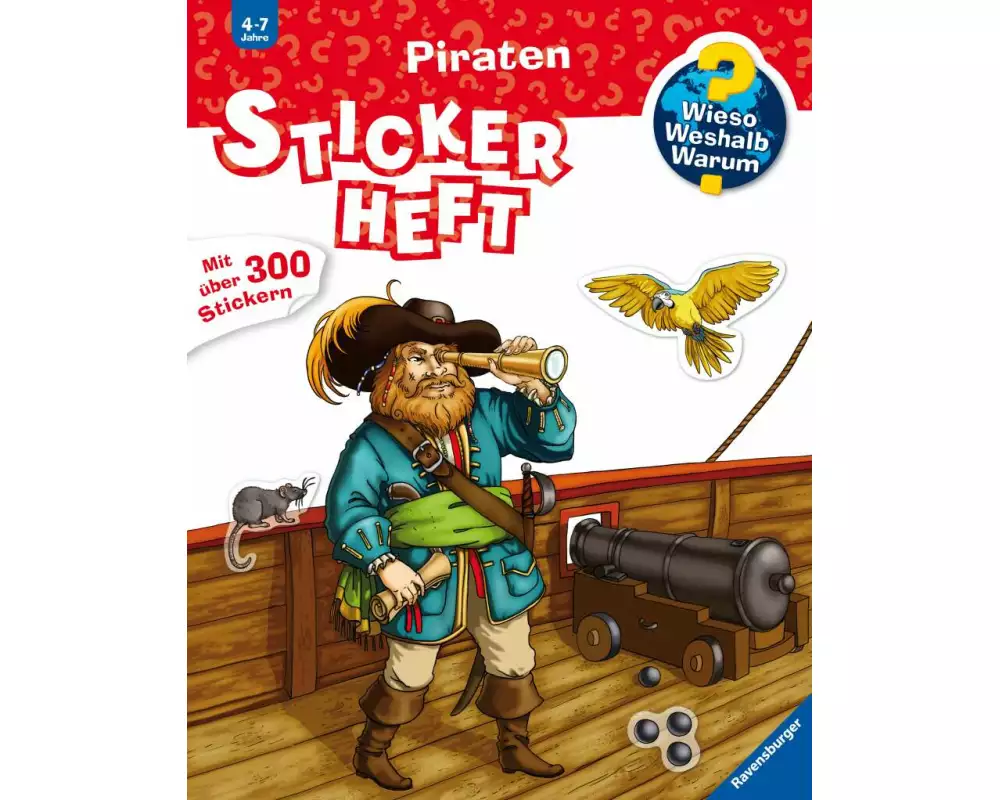 Wieso? Weshalb? Warum? Stickerheft - Piraten
