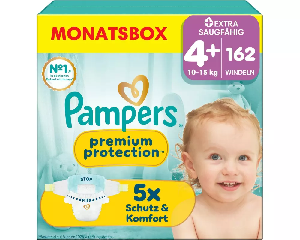 Pampers Windeln Premium Protection Grösse 4