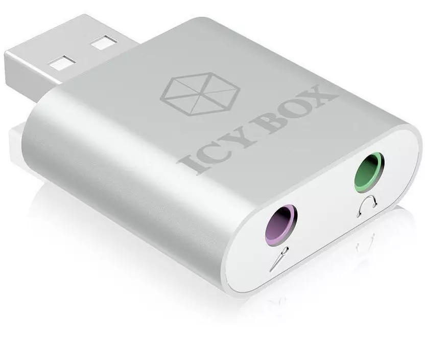 ICY BOX Soundkarte Adapter IB-AC527 USB 2.0