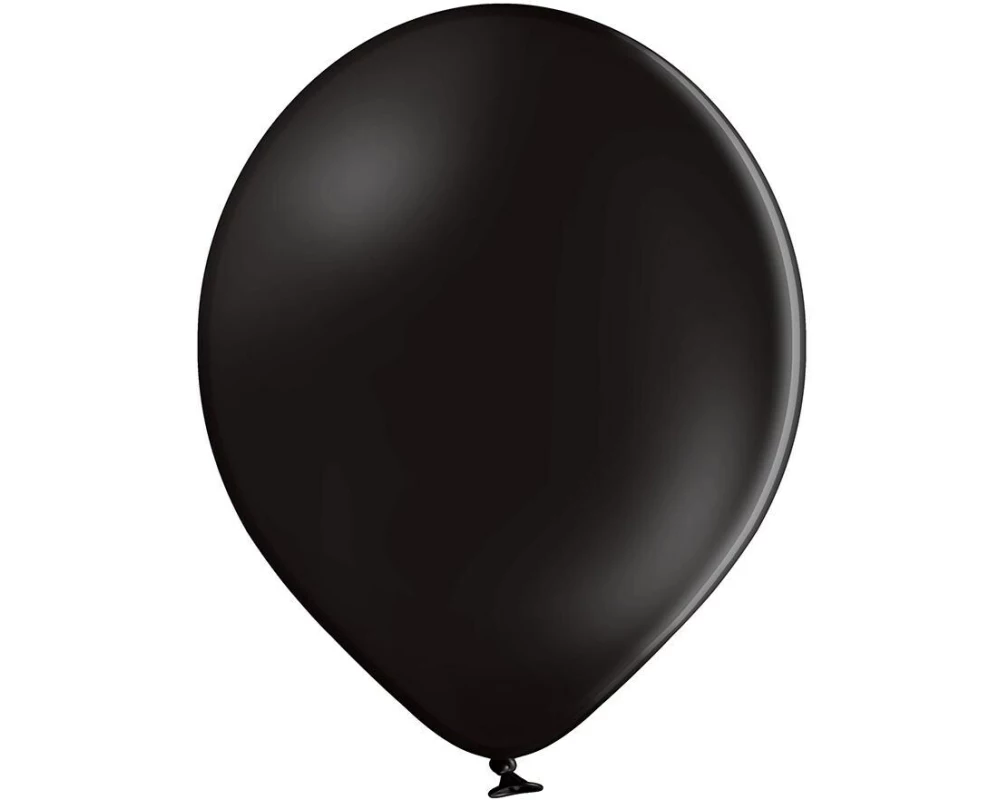 Belbal Luftballon Schwarz matt, Ø 30 cm, 50 Stück