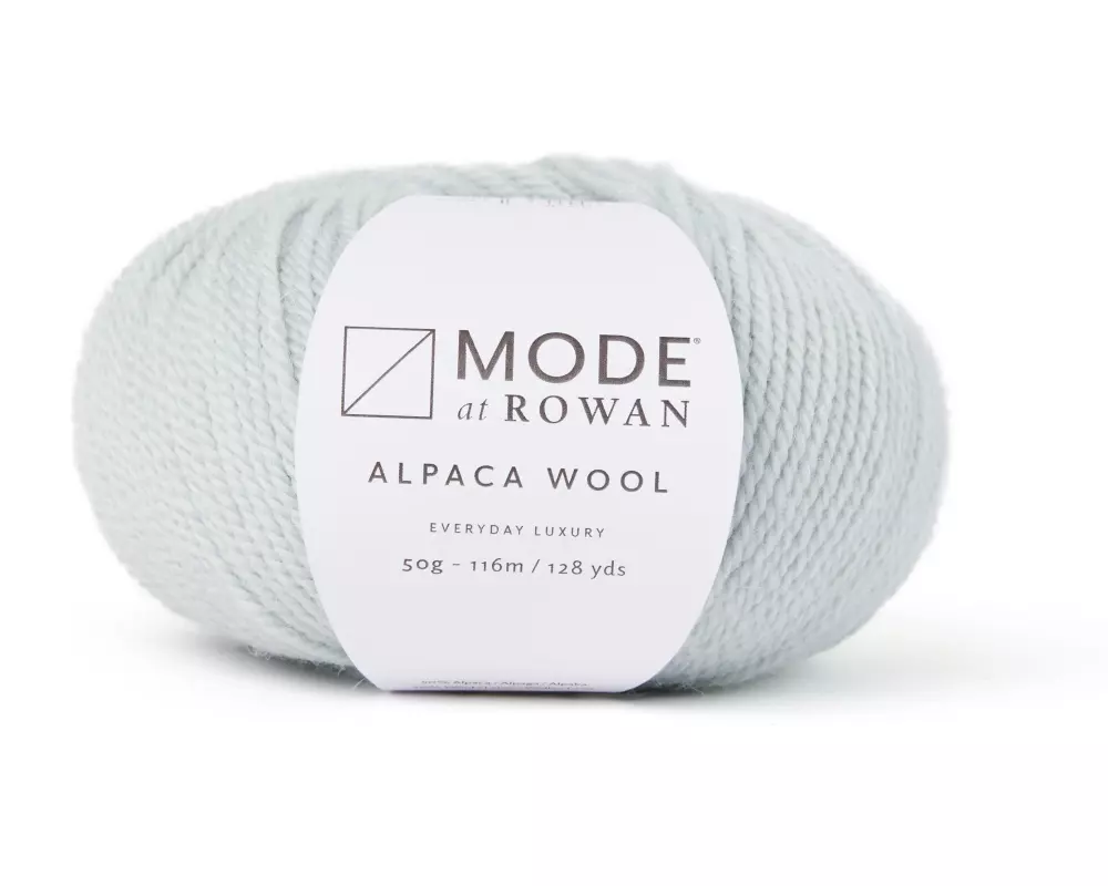 Mode at Rowan Wolle Alpaca Wool 50 g, 116 m, Silver