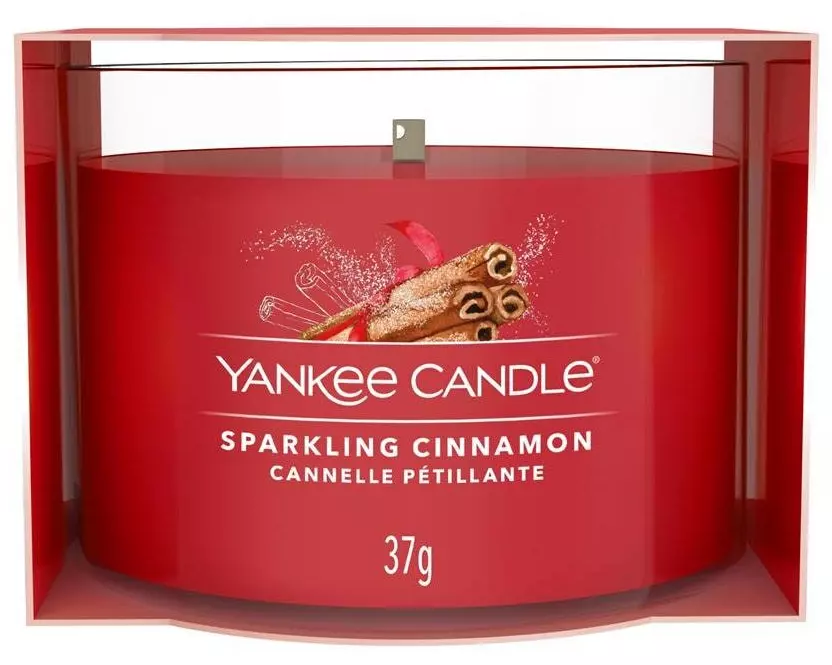 Yankee Candle Signature Duftkerze Sparkling Cinnamon Signature Filled Votive
