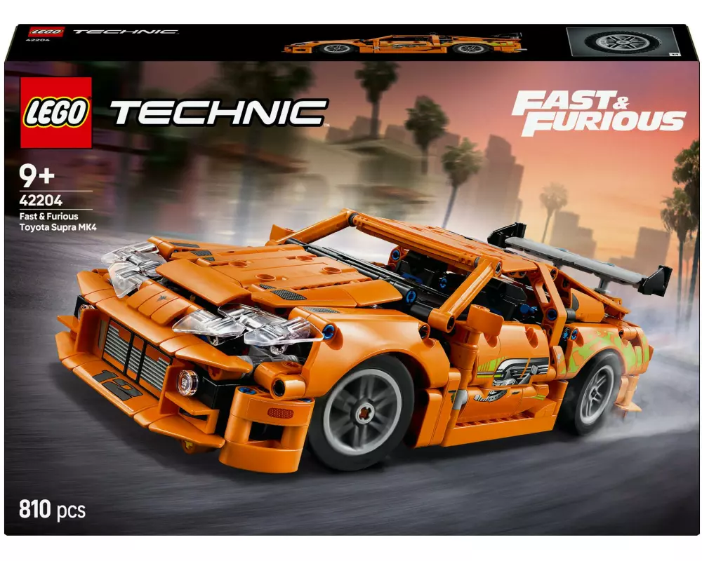 LEGO® Technic Fast and Furious Toyota Supra MK4 42204